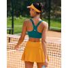 imageRUNNING GIRL Sports Bra for WomenAdjustable Straps Molded Cup High Impact Sports Bra with Sewn in PadsTeal