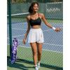 imageRUNNING GIRL Sports Bra for WomenY Back Molded Cup Medium Impact Sports Bras for Women with Sewn in PadsBlack