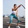 imageRUNNING GIRL Sports Bras for Women High Support Adjustable Straps High Impact Molded Cup Sports Bra with Sewn in PadsWhite