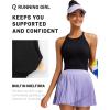 imageRUNNING GIRL Sports Bras for Women High Support Longline Sports Bra High Impact Workout Tank Tops Yoga Bra with Built in BrasBlack