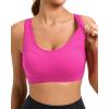 imageRUNNING GIRL Sports Bras for Women High Support Moulded Cup High Impact Sports Bras Racerback Workout Running Yoga Bra3045 Hot Pink