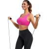 imageRUNNING GIRL Sports Bras for Women High Support Moulded Cup High Impact Sports Bras Racerback Workout Running Yoga Bra3045 Hot Pink
