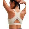 imageRUNNING GIRL Sports Bras for Women High Support Moulded Cup High Impact Sports Bras Racerback Workout Running Yoga BraMica