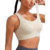 imageRUNNING GIRL Sports Bras for Women High Support Moulded Cup High Impact Sports Bras Racerback Workout Running Yoga BraMica