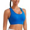 imageRUNNING GIRL Sports Bras for Women High Support Moulded Cup High Impact Sports Bras Racerback Workout Running Yoga BraRoyal Blue