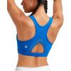 imageRUNNING GIRL Sports Bras for Women High Support Moulded Cup High Impact Sports Bras Racerback Workout Running Yoga BraRoyal Blue
