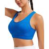 imageRUNNING GIRL Sports Bras for Women High Support Moulded Cup High Impact Sports Bras Racerback Workout Running Yoga BraRoyal Blue