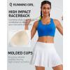 imageRUNNING GIRL Sports Bras for Women High Support Moulded Cup High Impact Sports Bras Racerback Workout Running Yoga BraRoyal Blue