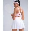 imageRUNNING GIRL Sports Bras for Women High SupportAdjustable Racerback Molded Cup Sports Bra Yoga Athletic Workout BraPink