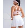 imageRUNNING GIRL Sports Bras for Women High SupportAdjustable Racerback Molded Cup Sports Bra Yoga Athletic Workout BraPink