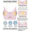 imageRUNNING GIRL Sports Bras for Women High SupportAdjustable Racerback Molded Cup Sports Bra Yoga Athletic Workout BraPink