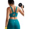 imageRUNNING GIRL Sports Bras for Women High SupportAdjustable Racerback Molded Cup Sports Bra Yoga Athletic Workout BraTeal