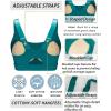 imageRUNNING GIRL Sports Bras for Women High SupportAdjustable Racerback Molded Cup Sports Bra Yoga Athletic Workout BraTeal