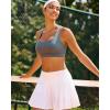 imageRUNNING GIRL Sports Bras for Women High SupportRacerback High Impact Sports Bra Moulded Cup Workout Bra Push upAash Green