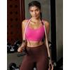 imageRUNNING GIRL Sports Bras for Women High SupportRacerback High Impact Sports Bra Moulded Cup Workout Bra Push upAhot Pink