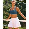 imageRUNNING GIRL Sports Bras for Women High SupportRacerback High Impact Sports Bra Moulded Cup Workout Bra Push upAnavy Blue