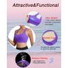 imageRUNNING GIRL Sports Bras for Women High SupportRacerback High Impact Sports Bra Moulded Cup Workout Bra Push upAviolet
