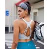 imageRUNNING GIRL Sports Bras for Women Medium Impact Molded Cup Sports Bra for Running with Sewn in PadsGrey