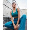 imageRUNNING GIRL Sports Bras for Women Medium Impact Molded Cup Sports Bra for Running with Sewn in PadsTeal