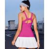 imageRUNNING GIRL Workout Tank Tops for Women Built in Shelf Bras PaddedSleeveless Gym Tops Athletic Yoga ShirtsHot Pink