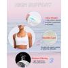 imageRUNNING GIRL High Impact Sports Bras for Women  Scoop Neck Strappy Sports Bra High Support Moulded Cup Workout BraBwhite