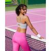imageRUNNING GIRL Sports Bras for Women High Support Molded Cup Strappy High Impact Sports Bras for Women with Sewn in PadsGrey