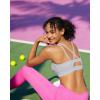 imageRUNNING GIRL Sports Bras for Women High Support Molded Cup Strappy High Impact Sports Bras for Women with Sewn in PadsGrey