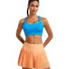 imageRUNNING GIRL Sports Bra for Women High SupportMolded Cup High Impact Sports Bras with Sewn in PadsAbrilliant Blue