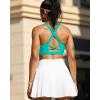imageRUNNING GIRL Sports Bra for Women High SupportMolded Cup High Impact Sports Bras with Sewn in PadsBright Green