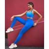 imageRUNNING GIRL High Waisted Leggings for WomenTummy Control Workout Yoga Pants Compression Pants Buttery SoftCerulean Blue