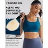 imageRUNNING GIRL Sports Bra for Women High Support Molded Cup High Impact Sports Bras with Sewn in Pads Workout Running BraNavy