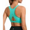 imageRUNNING GIRL Sports Bras for Women High Support Moulded Cup High Impact Sports Bras Racerback Workout Running Yoga Bra3045 Lake Green