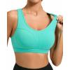 imageRUNNING GIRL Sports Bras for Women High Support Moulded Cup High Impact Sports Bras Racerback Workout Running Yoga Bra3045 Lake Green