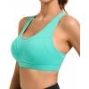 imageRUNNING GIRL Sports Bras for Women High Support Moulded Cup High Impact Sports Bras Racerback Workout Running Yoga Bra3045 Lake Green