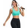 imageRUNNING GIRL Sports Bras for Women High Support Moulded Cup High Impact Sports Bras Racerback Workout Running Yoga Bra3045 Lake Green
