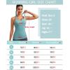imageRUNNING GIRL Workout Tank Tops for Women Built in Shelf Bras PaddedSleeveless Gym Tops Athletic Yoga ShirtsDpale Green