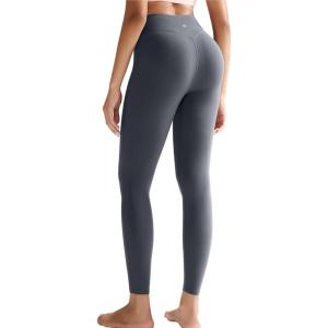 imageRUNNING GIRL High Waisted Leggings for WomenTummy Control Workout Yoga Pants Compression Pants Buttery SoftDark Grey