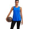 imageRUNNING GIRL Racerback Running Yoga Athletic Tank Tops for Women Sleeveless Workout Tank Tops Woman Tennis ShirtsBblue