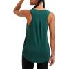 imageRUNNING GIRL Racerback Running Yoga Athletic Tank Tops for Women Sleeveless Workout Tank Tops Woman Tennis ShirtsBgreen