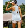 imageRUNNING GIRL Racerback Running Yoga Athletic Tank Tops for Women Sleeveless Workout Tank Tops Woman Tennis ShirtsGrey