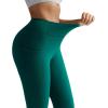 imageRUNNING GIRL Leggings for Women 25quot Inseam High Waisted Compression Buttery Soft Yoga Pants with PocketsTeal