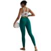 imageRUNNING GIRL Leggings for Women 25quot Inseam High Waisted Compression Buttery Soft Yoga Pants with PocketsTeal