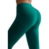 imageRUNNING GIRL Leggings for Women 25quot Inseam High Waisted Compression Buttery Soft Yoga Pants with PocketsTeal