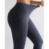 imageRUNNING GIRL Leggings with Pockets for WomenHigh Waist Athletic Yoga Pants with Tummy Control Buttery SoftDark Grey