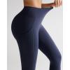 imageRUNNING GIRL Leggings with Pockets for WomenHigh Waist Athletic Yoga Pants with Tummy Control Buttery SoftNavy Blue