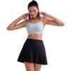 imageRUNNING GIRL Light Impact Sports Bras for Women Molded Cup Thin Strappy Sports Bra with Sewn in PadsGrey