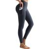 imageRUNNING GIRL Leggings with Pockets for WomenHigh Waist Athletic Yoga Pants with Tummy Control Buttery SoftDark Grey