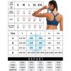 imageRUNNING GIRL High Impact Sports Bras for WomenRacerback Running Bra Workout Crop Tank Tops Longline Sports Bra Push upAnavy Blue