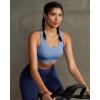 imageRUNNING GIRL High Impact Sports Bras for WomenRacerback Running Bra Workout Crop Tank Tops Longline Sports Bra Push upDblue