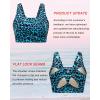 imageRUNNING GIRL High Impact Sports Bras for WomenRacerback Running Bra Workout Crop Tank Tops Longline Sports Bra Push upDgreen Leopard Multi